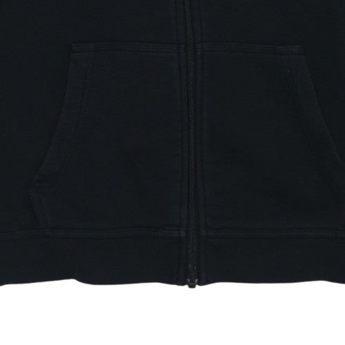 Nike Boys Black XL Full Zip Fleece Hoodie with Logo