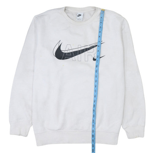 Nike Women’s White AIR Logo Crew Neck Sweatshirt XL