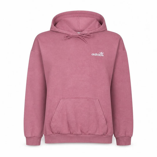Adidas Women’s Pink Pullover Hoodie Size 8 Cotton Blend Casual