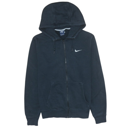 Nike Men's Black Full Zip Fleece Hoodie Size M