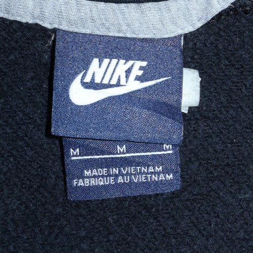 Nike Men's Black Full Zip Fleece Hoodie Size M