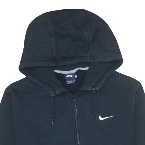 Nike Men's Black Full Zip Fleece Hoodie Size M