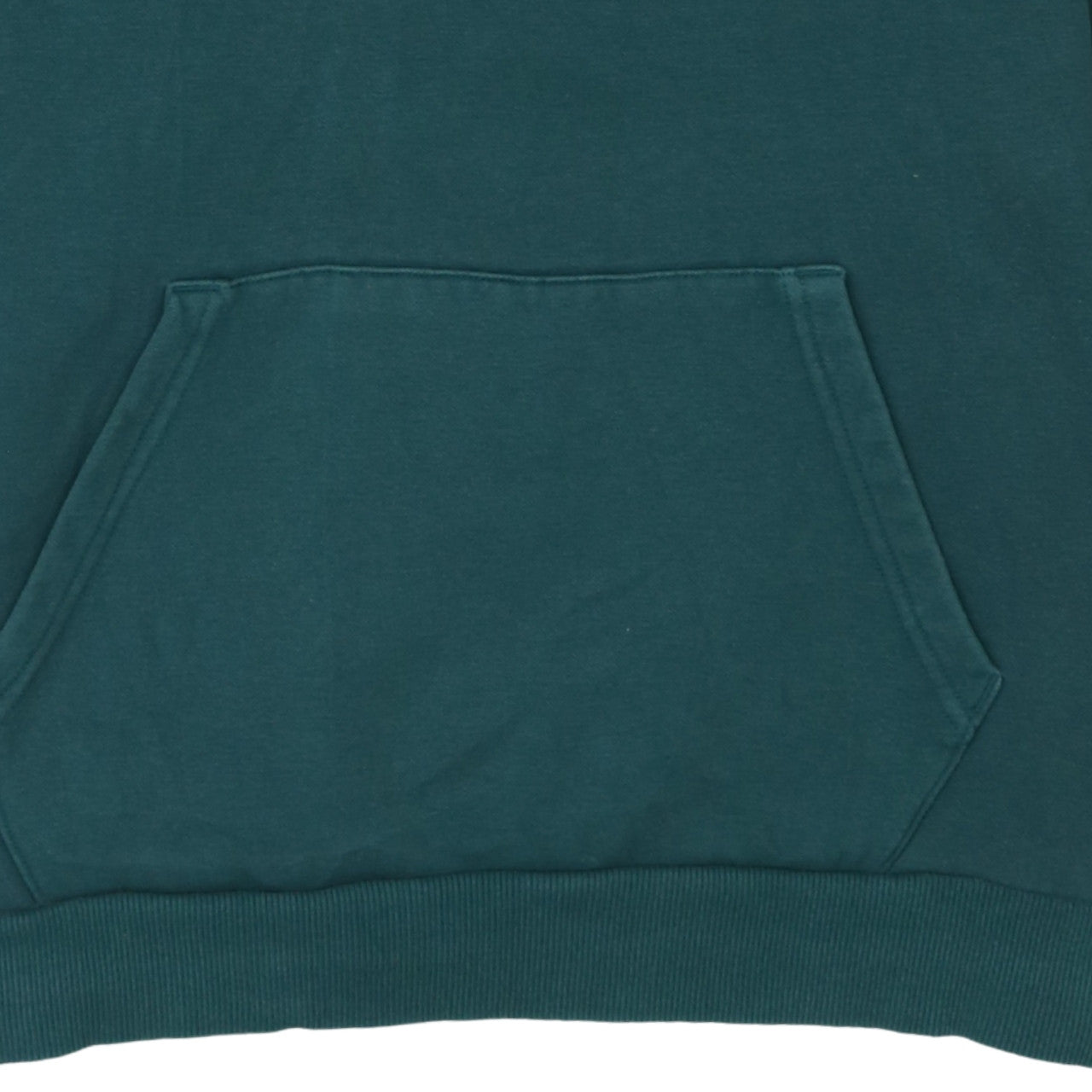 Puma Women's Green Pullover Hoodie Size L Logo Cotton Blend