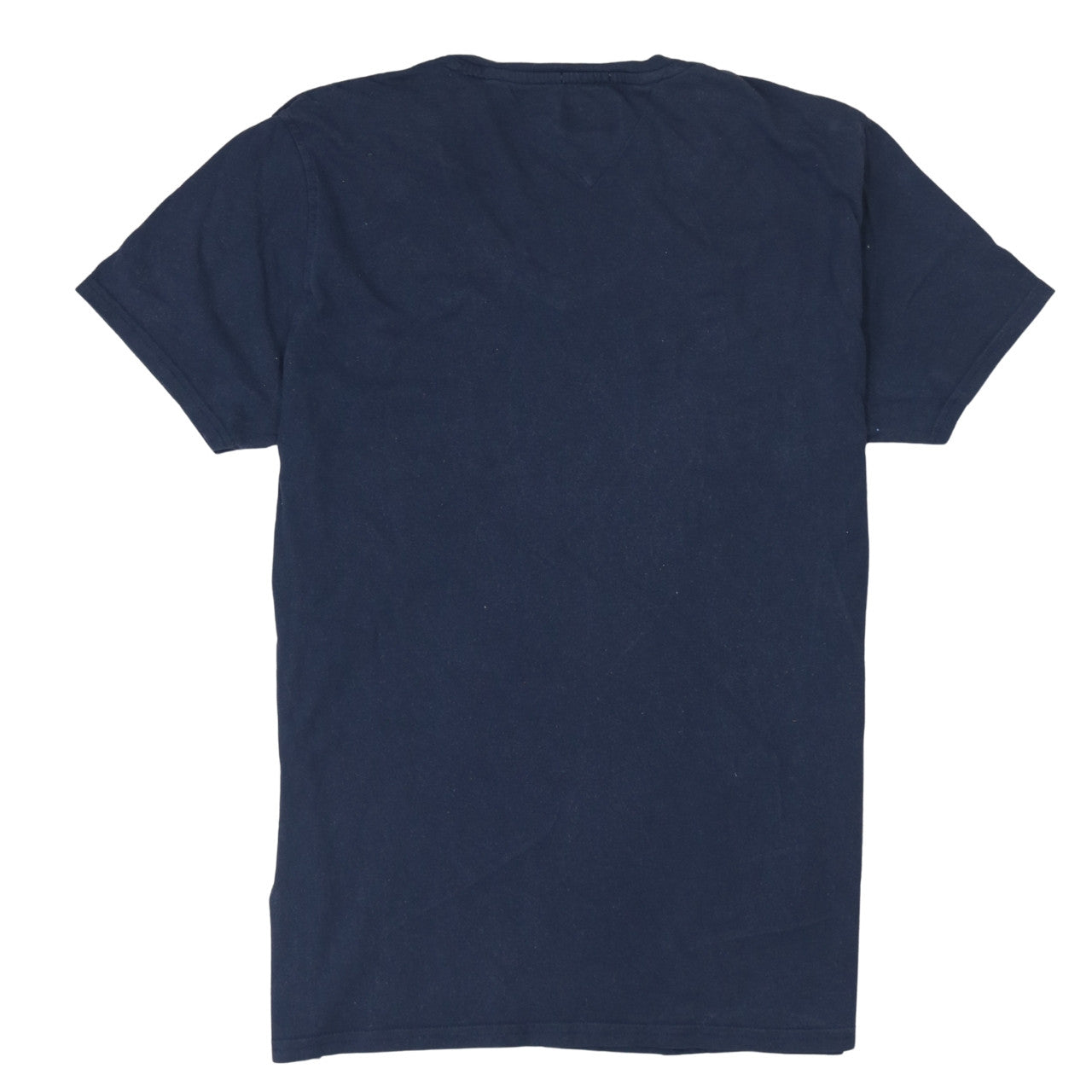 Tommy Jeans Men's Navy Blue V-Neck Regular Fit T-Shirt Size M