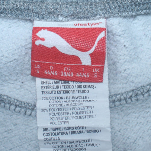 Puma Mens Grey Jogger Sweatpants Size S Regular Fit Activewear