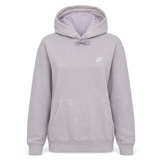 Nike Womens Lavender Pullover Hoodie Small Cotton Blend Casual
