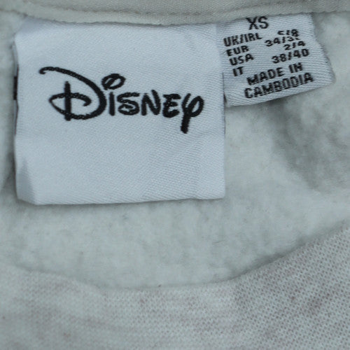 Disney x Primark Women Grey Sweatshirt XS The Lion King Simba Graphic