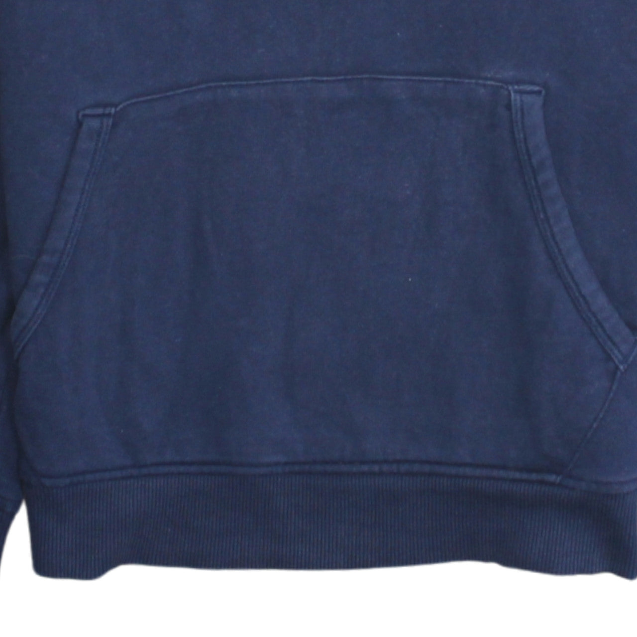 Lyle & Scott Men's Blue Small Pullover Hoodie Embroidered Logo Cotton