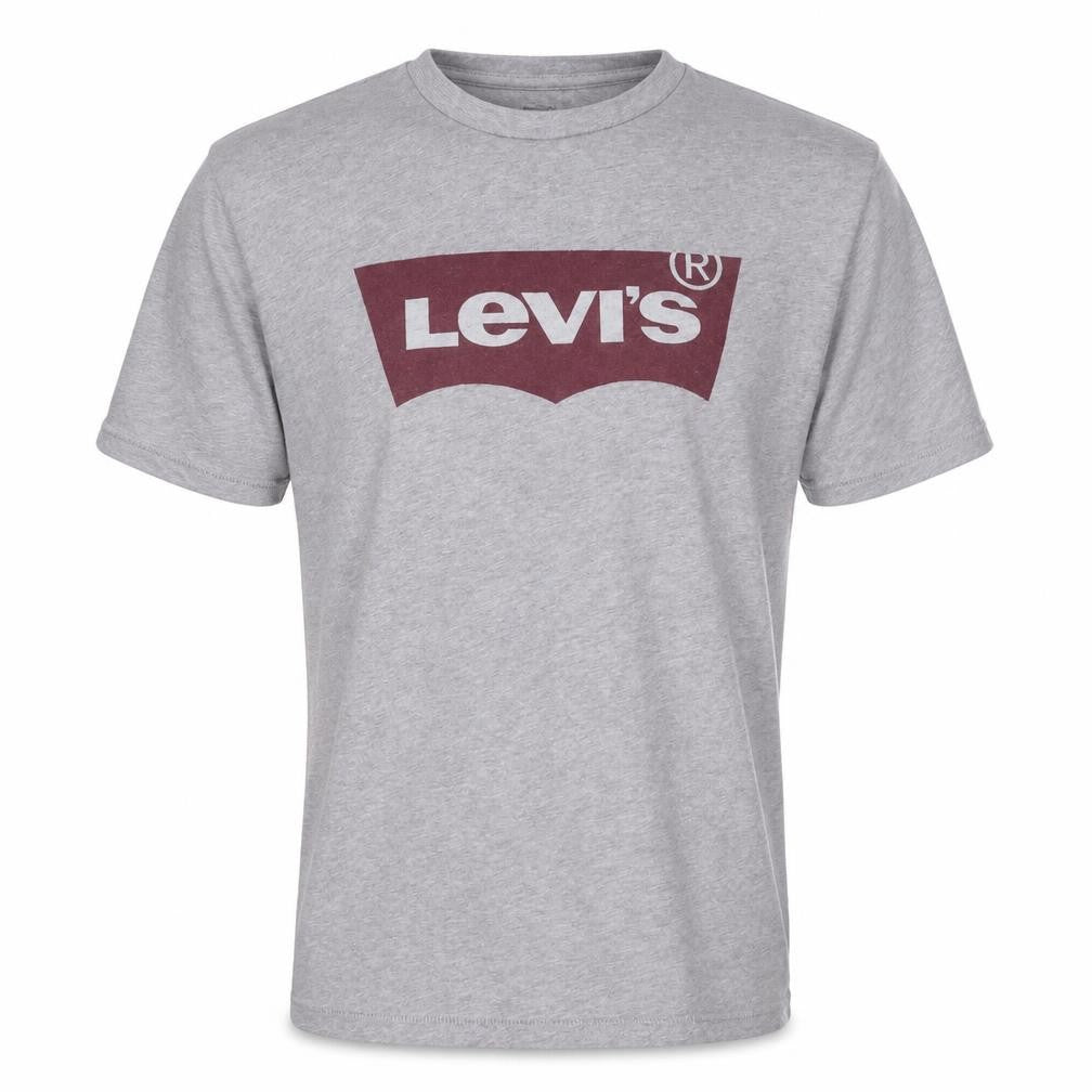 Levi's Men's Grey Crew Neck Logo T-Shirt Size M