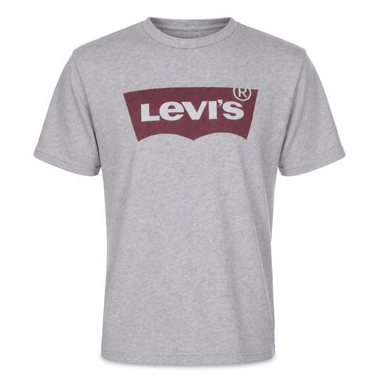 Levi's Men's Grey Crew Neck Logo T-Shirt Size M