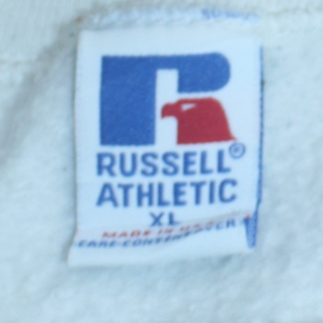 Russell Athletic Men's White Auburn University XL Pullover Sweatshirt