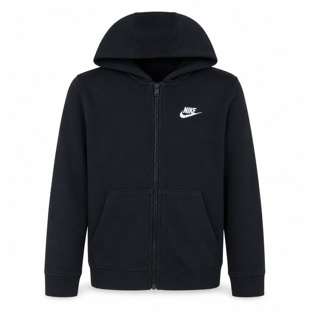 Nike Boys Black Full Zip Fleece Hoodie L 147-158cm