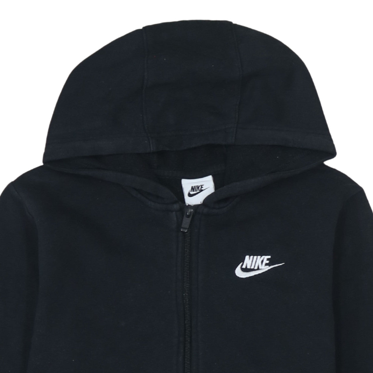 Nike Boys Black Full Zip Fleece Hoodie L 147-158cm