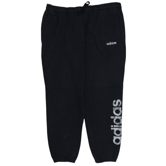 Adidas Men Black XL Jogger Fleece Sweatpants