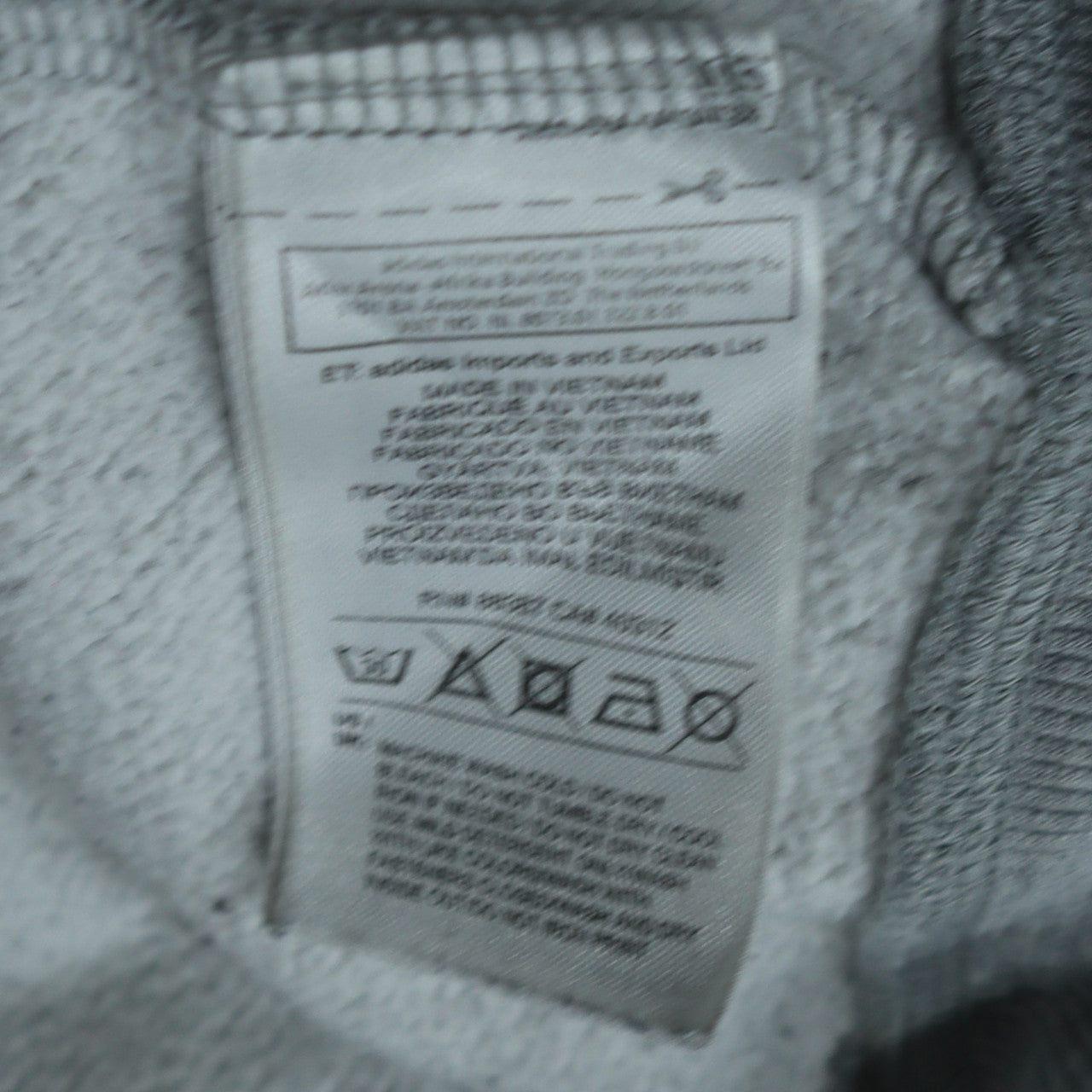 Adidas Originals Womens Grey Full Zip Hoodie Size 12