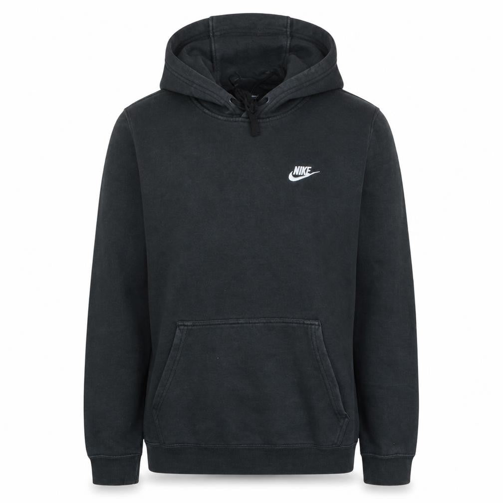 Nike Men's Black Pullover Hoodie Small Fleece Regular Fit