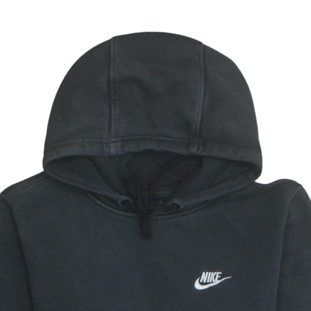 Nike Men's Black Pullover Hoodie Small Fleece Regular Fit