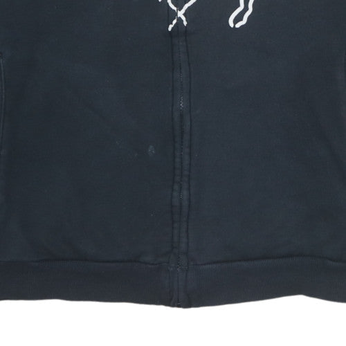 Puma Black Track Jacket Teens Size 14 Full Zip Sportswear
