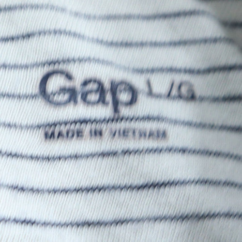GAP Women Grey Pullover Hoodie Paris Logo Size L Cotton Blend
