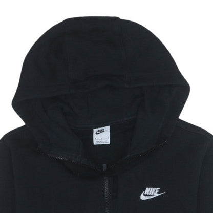 Preloved Nike Men's Black Full Zip Hoodie Sweatshirt M - Image 7