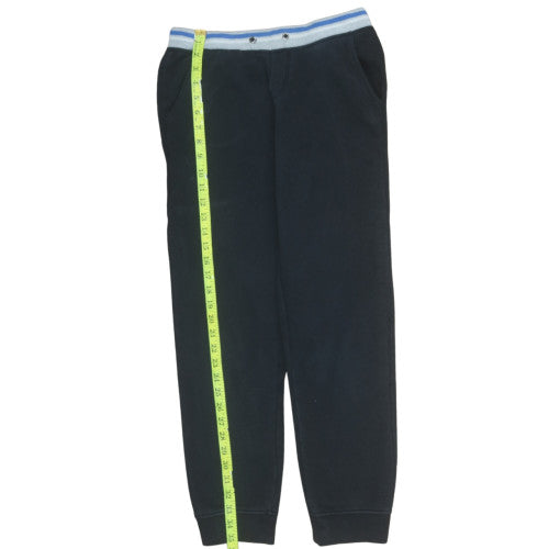 Hugo Boss Women's Black Cotton Jogger Trousers Size 14