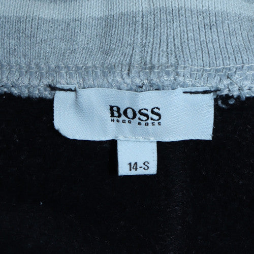 Hugo Boss Women's Black Cotton Jogger Trousers Size 14