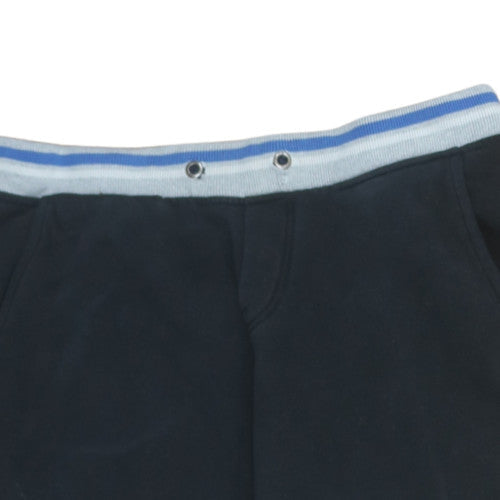 Hugo Boss Women's Black Cotton Jogger Trousers Size 14
