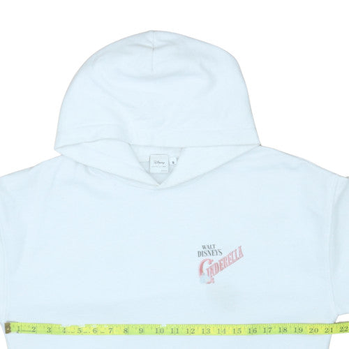 Skinnydip x Disney Women's White Cinderella Pullover Hoodie Size M