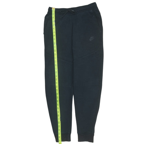 Nike Men's Black Fleece Joggers Tapered Regular Fit Size S