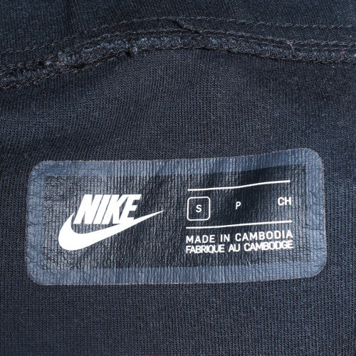 Nike Men's Black Fleece Joggers Tapered Regular Fit Size S