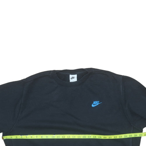 Nike Men's Black Crew Neck Pullover Sweatshirt Size L
