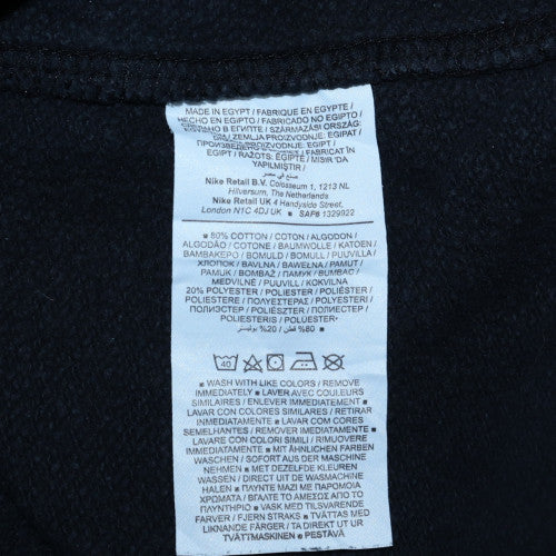 Nike Men's Black Crew Neck Pullover Sweatshirt Size L