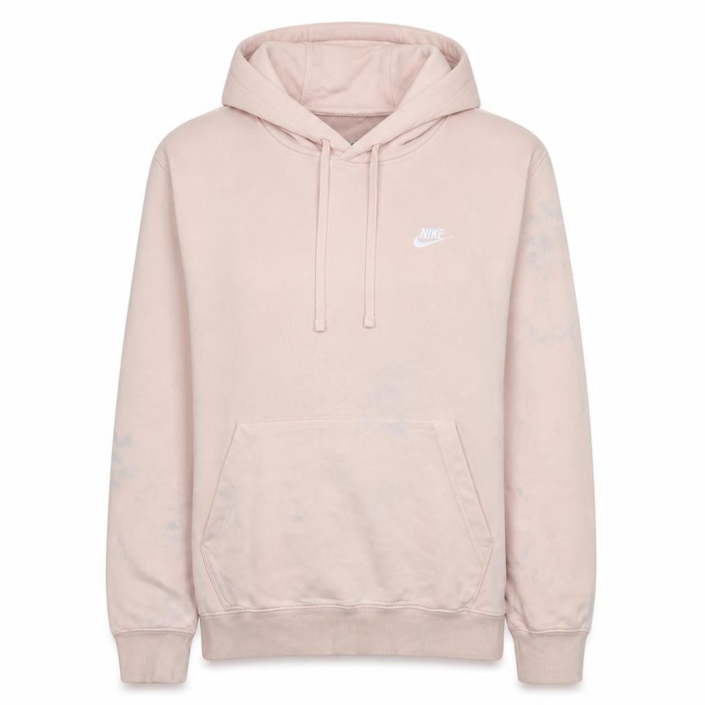 Nike Women's Pink Pullover Hoodie Medium Fleece Casual Sweatshirt