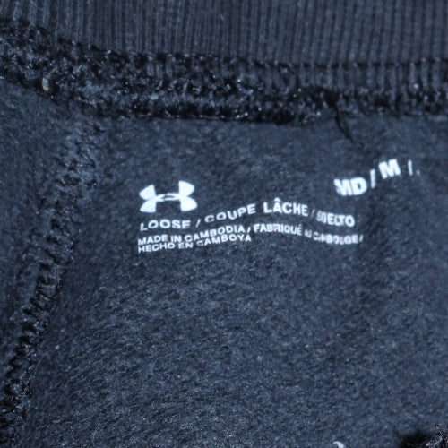 Under Armour Men’s Black Fleece Jogger Trousers M Regular Fit