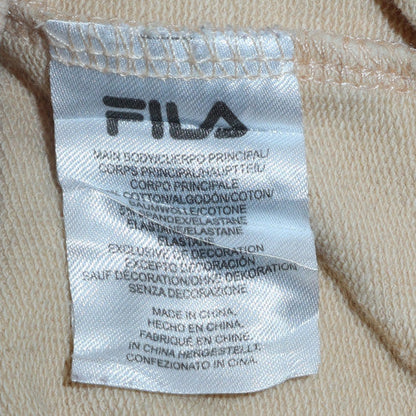 Additional view of Fila Men's Beige Crew Neck Pullover Sweatshirt L Regular Fit