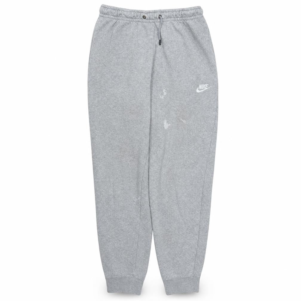 Nike Men Grey Small Jogger Sweatpants Drawstring Waist Elastic Cuffs