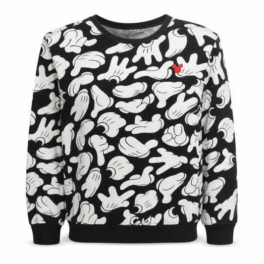 H&M Divided Disney Men’s Black L Pullover Sweatshirt Mickey Print