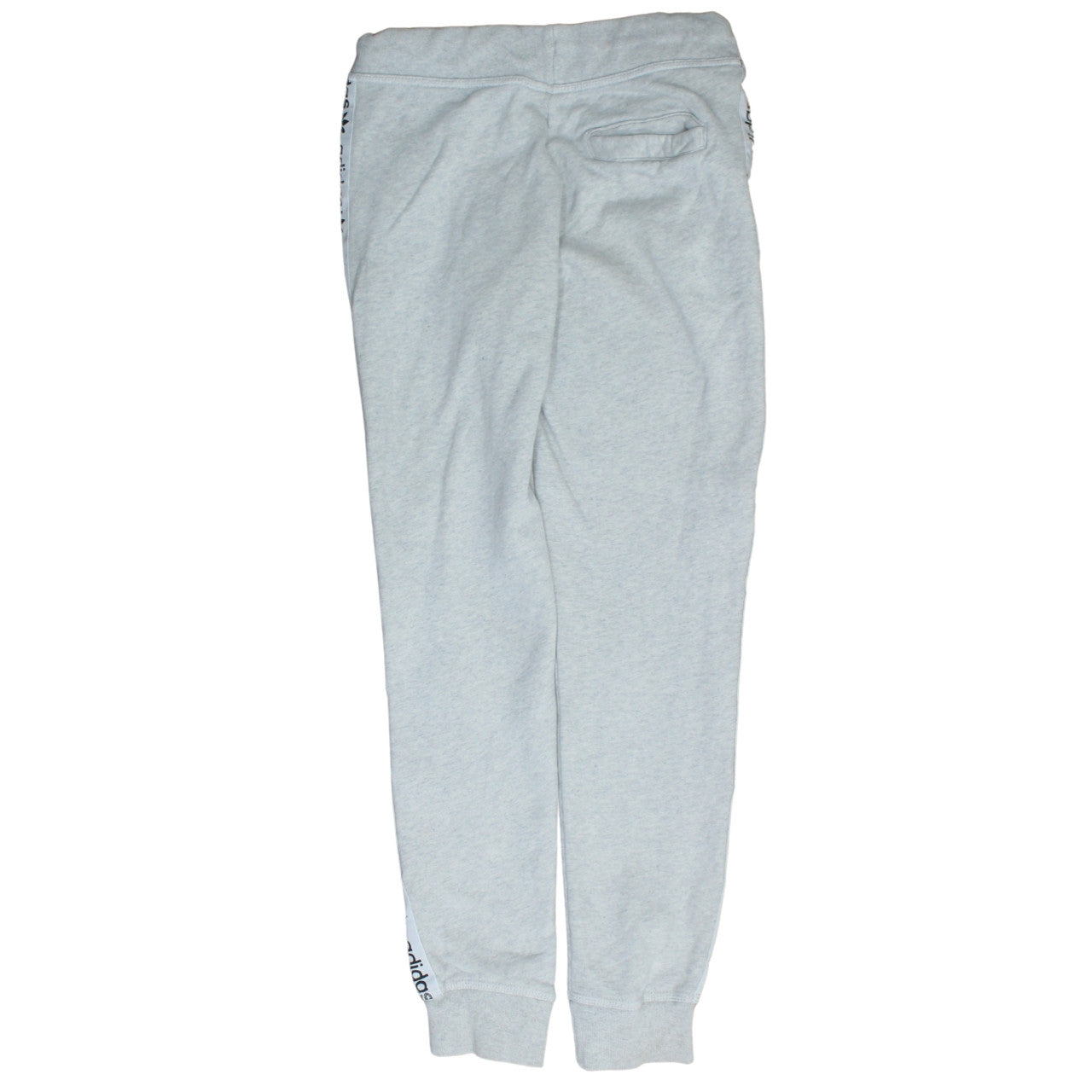 Adidas Women's Grey Jogger Trousers Size 8 Regular Fit Fleece
