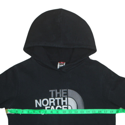 The North Face Boys Black XL Pullover Hoodie 100% Cotton Fleece Sweatshirt