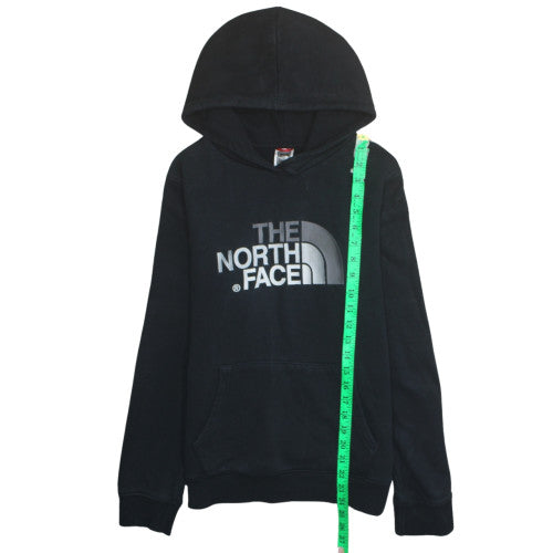 The North Face Boys Black XL Pullover Hoodie 100% Cotton Fleece Sweatshirt