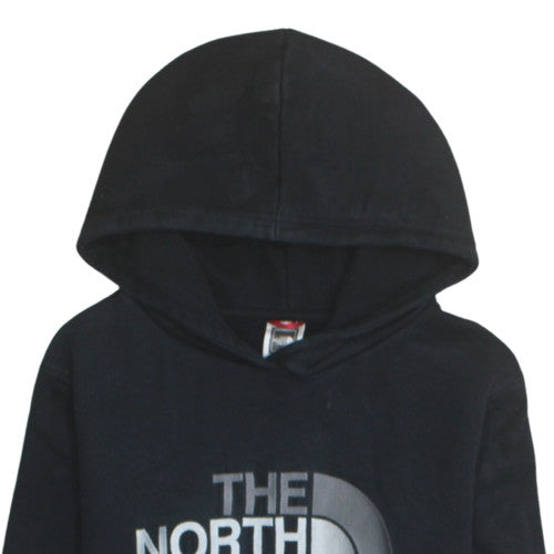The North Face Boys Black XL Pullover Hoodie 100% Cotton Fleece Sweatshirt