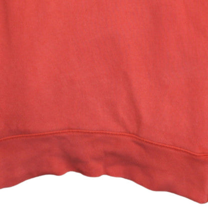 Under Armour Mens Red Pullover Hoodie Size L Relaxed Fit