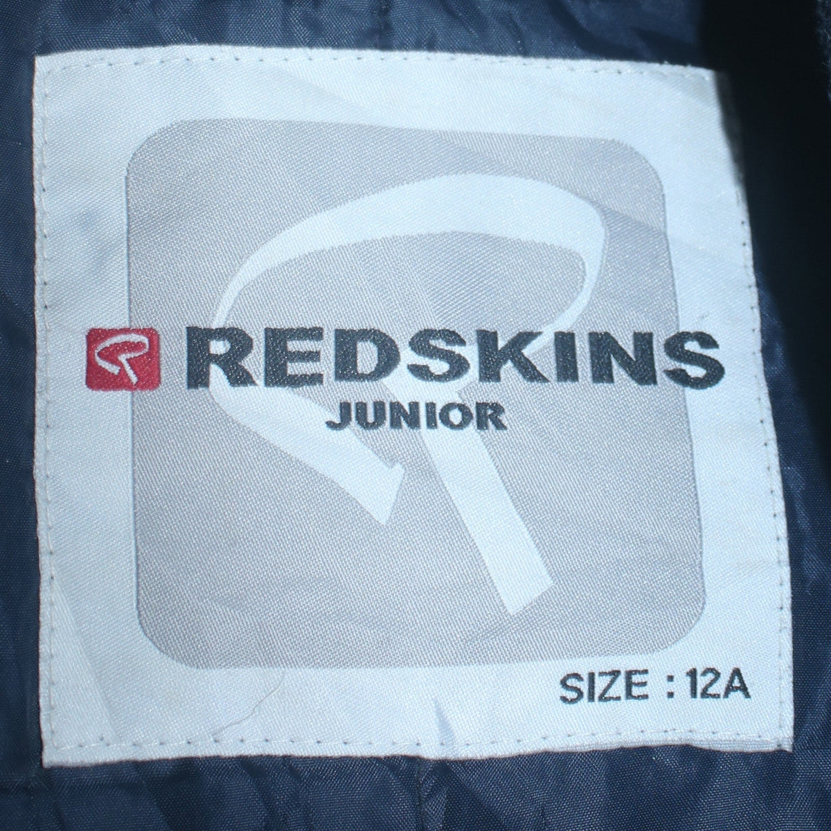 Redskins Boys Blue Varsity Jacket 12 Years Polyester Lined College Style
