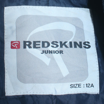 Additional view of Redskins boys’ blue varsity jacket 12 years polyester lined college style