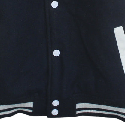 Additional view of Redskins boys’ blue varsity jacket 12 years polyester lined college style