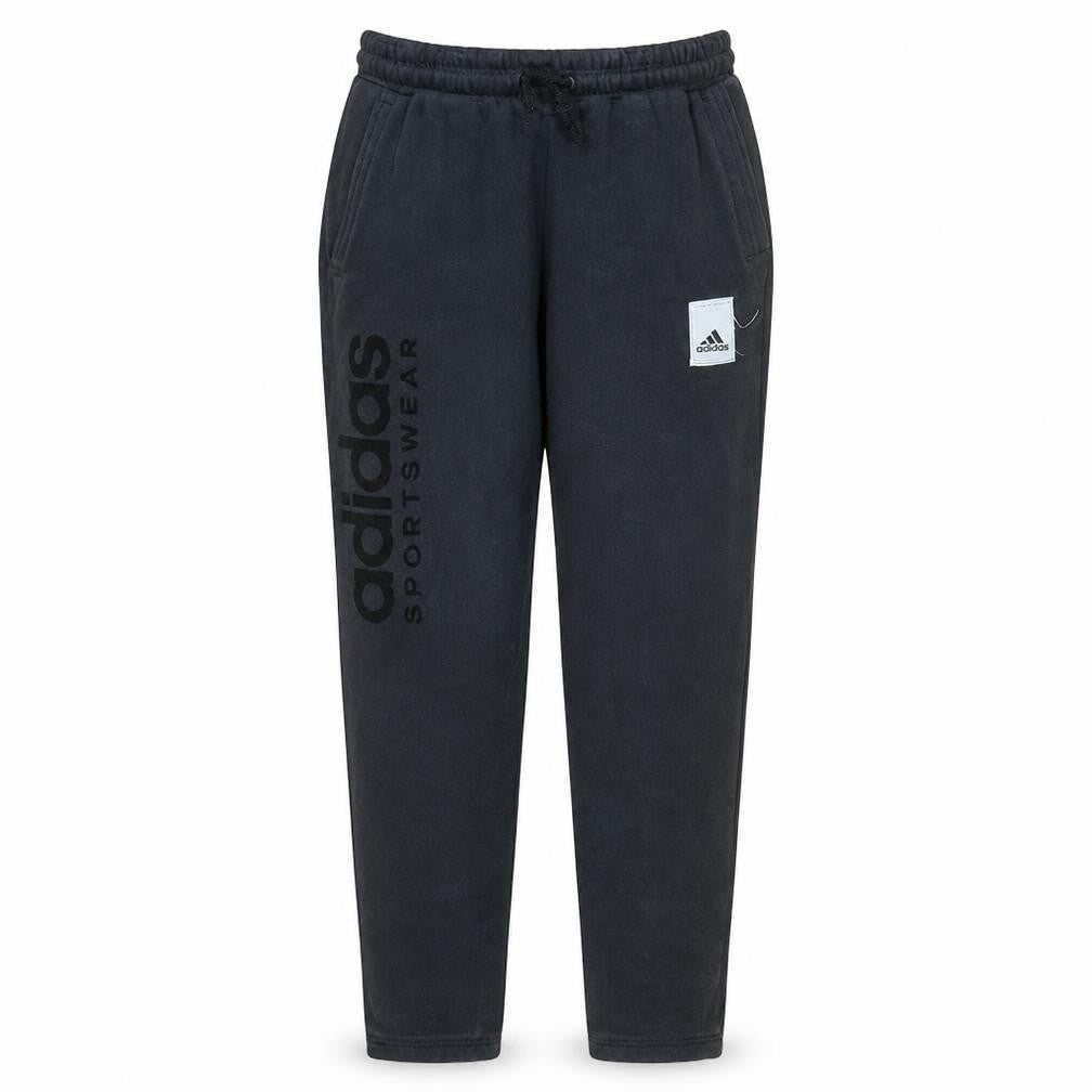 adidas Men's Black XL Jogger Trousers Fleece Elastic Waist Sportswear