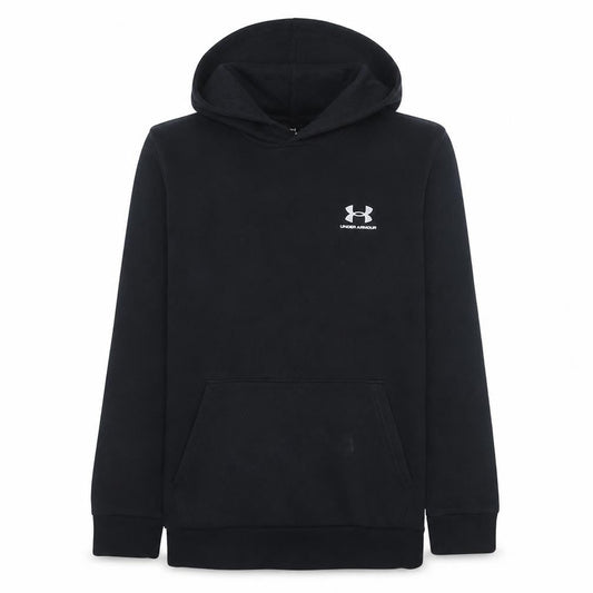 Under Armour Men's Black Pullover Hoodie L Fleece Sportswear