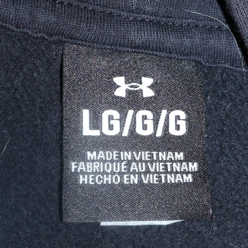 Under Armour Men's Black Pullover Hoodie L Fleece Sportswear