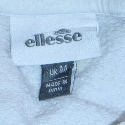 Additional view of Ellesse Men's White Crew Neck Logo Sweatshirt, size M