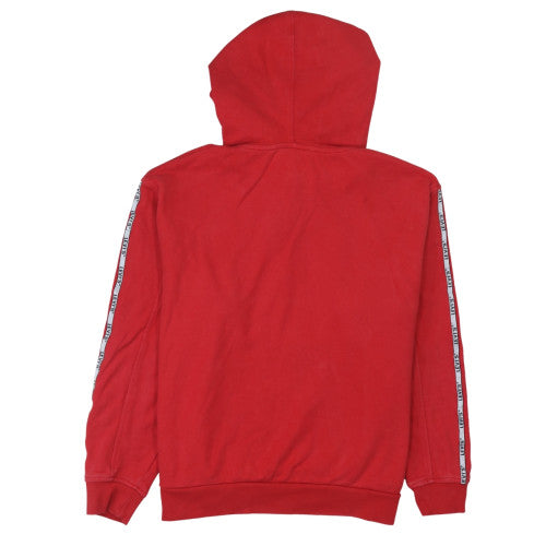 Levi's Men's Red Pullover Hoodie Size S Regular Fit Fleece